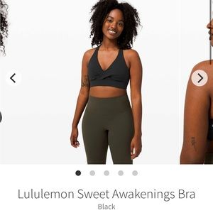 Lululemon Sweet Awakenings Bra size 8